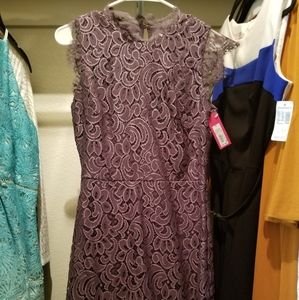 NWT Xhilaration Size Small Purple Lace Dress